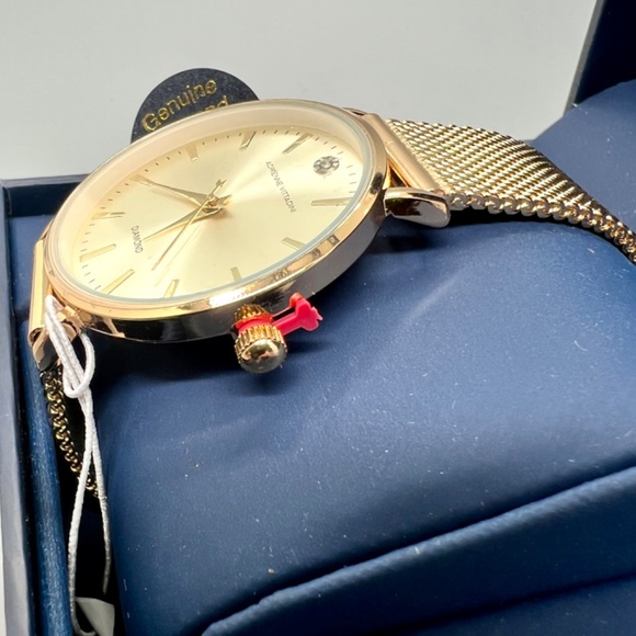 Adrienne  Vittadini Womens Diamond Watch main image 7